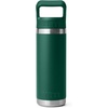 image:imageYETI Rambler 18 oz Bottle Vacuum Insulated Stainless Steel with Color Matching Straw Cap MistPinkGrasshopperBlack Forest Green