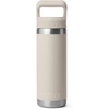 image:imageYETI Rambler 18 oz Bottle Vacuum Insulated Stainless Steel with Color Matching Straw Cap MistPinkGrasshopperCape Taupe