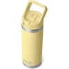 image:imageYETI Rambler 18 oz Bottle Vacuum Insulated Stainless Steel with Color Matching Straw Cap MistPinkGrasshopperDaybreak Yellow