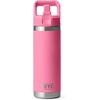 image:imageYETI Rambler 18 oz Bottle Vacuum Insulated Stainless Steel with Color Matching Straw Cap MistPinkGrasshopperHarbor Pink