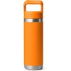 image:imageYETI Rambler 18 oz Bottle Vacuum Insulated Stainless Steel with Color Matching Straw Cap MistPinkGrasshopperKing Crab