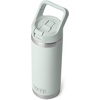 image:imageYETI Rambler 18 oz Bottle Vacuum Insulated Stainless Steel with Color Matching Straw Cap MistPinkGrasshopperRidgeline