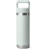 image:imageYETI Rambler 18 oz Bottle Vacuum Insulated Stainless Steel with Color Matching Straw Cap MistPinkGrasshopperRidgeline