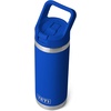 image:imageYETI Rambler 18 oz Bottle Vacuum Insulated Stainless Steel with Color Matching Straw Cap MistPinkGrasshopperRoyal Blue