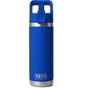 image:imageYETI Rambler 18 oz Bottle Vacuum Insulated Stainless Steel with Color Matching Straw Cap MistPinkGrasshopperRoyal Blue