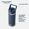 image:imageYETI Rambler 18 oz Bottle Vacuum Insulated Stainless Steel with Color Matching Straw Cap MistPinkGrasshopperSea View
