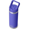 image:imageYETI Rambler 18 oz Bottle Vacuum Insulated Stainless Steel with Color Matching Straw Cap MistPinkGrasshopperUltramarine Violet