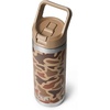 image:imageYETI Rambler 18 oz Bottle Vacuum Insulated Stainless Steel with Color Matching Straw Cap MistPinkGrasshopperWetlands Camo