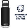 image:imageYETI Rambler 26 oz Bottle Leakproof Vacuum Insulated Stainless Steel with Chug Cap MistPinkGrasshopperBlack