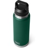 image:imageYETI Rambler 36 oz Bottle Vacuum Insulated Leakproof Stainless Steel with Chug Cap  Vacuum InsulatedBlack Forest Green