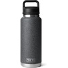 image:imageYETI Rambler 36 oz Bottle Vacuum Insulated Leakproof Stainless Steel with Chug Cap  Vacuum InsulatedBlack StoneTextured