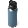 image:imageYETI Rambler 36 oz Bottle Vacuum Insulated Leakproof Stainless Steel with Chug Cap  Vacuum InsulatedNordic Blue