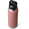 image:imageYETI Rambler 36 oz Bottle Vacuum Insulated Leakproof Stainless Steel with Chug Cap  Vacuum InsulatedSandstone Pink
