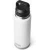 image:imageYETI Rambler 36 oz Bottle Vacuum Insulated Leakproof Stainless Steel with Chug Cap  Vacuum InsulatedWhite