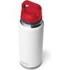 image:imageYETI Rambler 36 oz Bottle Vacuum Insulated Leakproof Stainless Steel with Chug Cap  Vacuum InsulatedWhiteNavyRescue Red