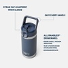 image:imageYETI Rambler Jr 12 oz Kids Bottle with Straw CapMistPinkGrasshopper