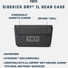 image:imageYETI Sidekick Dry 1L Gear Case MistPinkGrasshopperCharcoal