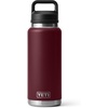 image:imageYETI Rambler 36 oz Bottle Vacuum Insulated Leakproof Stainless Steel with Chug Cap  Vacuum InsulatedWild Vine Red