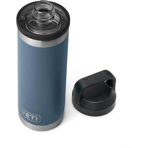 image:imageYETI Rambler 18 oz Bottle Leakproof Vacuum Insulated Stainless Steel with Chug Cap MistPinkGrasshopperNordic Blue