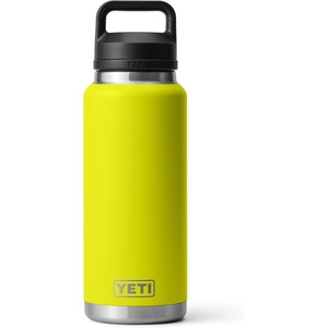 image:imageYETI Rambler 36 oz Bottle Vacuum Insulated Leakproof Stainless Steel with Chug Cap  Vacuum InsulatedFirefly Yellow