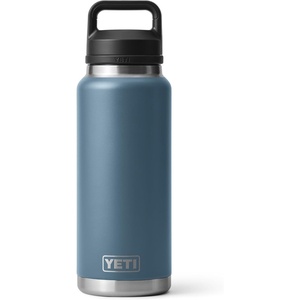 image:imageYETI Rambler 36 oz Bottle Vacuum Insulated Leakproof Stainless Steel with Chug Cap  Vacuum InsulatedNordic Blue