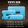 image:imageYETI Hopper Flip 12 Portable Cooler Olive with ICE Block Refreezable Reusable Cooler Ice Pack 1 lb