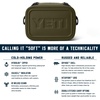 image:imageYETI Hopper Flip 8 Portable Cooler Olive with ICE Block Refreezable Reusable Cooler Ice Pack 1 lb