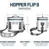 image:imageYETI Hopper Flip 8 Portable Cooler Olive with ICE Block Refreezable Reusable Cooler Ice Pack 1 lb