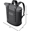 image:imageYETI Hopper M12 Backpack Soft Sided Cooler with MagShield Access Charcoal with ICE Block Refreezable Reusable Cooler Ice Pack 1 lb