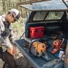 image:imageYETI Roadie 15 Hard Cooler with DoubleDuty Shoulder Strap Rescue Red with ICE Sheet Refreezable Reusable Cooler Ice Pack Large
