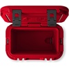 image:imageYETI Roadie 15 Hard Cooler with DoubleDuty Shoulder Strap Rescue Red with ICE Sheet Refreezable Reusable Cooler Ice Pack Large