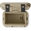 image:imageYETI Roadie 15 Hard Cooler with DoubleDuty Shoulder Strap Tan with ICE Sheet Refreezable Reusable Cooler Ice Pack Large