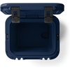 image:imageYETI Roadie 24 20 Hard Cooler with DoubleDuty Shoulder Strap and Drain Plug Navy with ICE Block Refreezable Reusable Cooler Ice Pack 4 lb