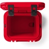 image:imageYETI Roadie 24 20 Hard Cooler with DoubleDuty Shoulder Strap and Drain Plug Rescue Red with ICE Block Refreezable Reusable Cooler Ice Pack 4 lb