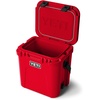 image:imageYETI Roadie 24 20 Hard Cooler with DoubleDuty Shoulder Strap and Drain Plug Rescue Red with ICE Block Refreezable Reusable Cooler Ice Pack 4 lb
