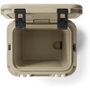 image:imageYETI Roadie 24 20 Hard Cooler with DoubleDuty Shoulder Strap and Drain Plug Tan with ICE Block Refreezable Reusable Cooler Ice Pack 4 lb