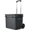 image:imageYETI Roadie 60 Wheeled Cooler with Retractable Periscope Handle Charcoal with ICE Block Refreezable Reusable Cooler Ice Pack 4 lb