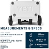 image:imageYETI Roadie 60 Wheeled Cooler with Retractable Periscope Handle White with ICE Block Refreezable Reusable Cooler Ice Pack 4 lb