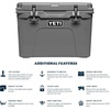 image:imageYETI Tundra 35 Cooler Charcoal with ICE Sheet Refreezable Reusable Cooler Ice Pack Large