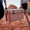 image:imageYETI Tundra 45 Cooler Sandstone Pink with ICE Sheet Refreezable Reusable Cooler Ice Pack Large