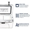 image:imageYETI Tundra 45 Cooler Tan with ICE Sheet Refreezable Reusable Cooler Ice Pack Large