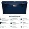 image:imageYETI Tundra 65 Cooler Navy with ICE Sheet Refreezable Reusable Cooler Ice Pack Large