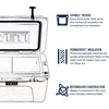 image:imageYETI Tundra 65 Cooler Tan with ICE Sheet Refreezable Reusable Cooler Ice Pack Large
