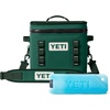 image:imageYETI Hopper Flip 12 Portable Cooler Black Forest Green with ICE Block Refreezable Reusable Cooler Ice Pack 1 lb