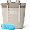 image:imageYETI Hopper M12 Backpack Soft Sided Cooler with MagShield Access Cape Taupe with ICE Block Refreezable Reusable Cooler Ice Pack 1 lb