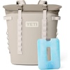 image:imageYETI Hopper M20 Backpack Soft Sided Cooler with MagShield Access Cape Taupe with ICE Sheet Refreezable Reusable Cooler Ice Pack Large