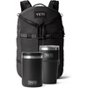 image:imageYETI Rambler 20 oz Stackable Tumbler and 16 oz Food Jar Vacuum Insulated Stainless Steel and Ranchero Backpack 27L AllDay Utility Pack Structured and Durable Black