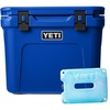 image:imageYETI Roadie 32 Wheeled Cooler Royal Blue with ICE Block Refreezable Reusable Cooler Ice Pack 4 lb