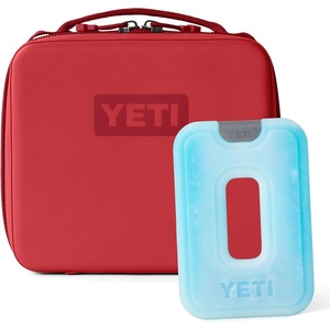image:imageYETI Daytrip 3L Insulated Soft Cooler Lunch Box Rescue Red with Medium ICE Sheet Refreezable Reusable Cooler Ice Pack
