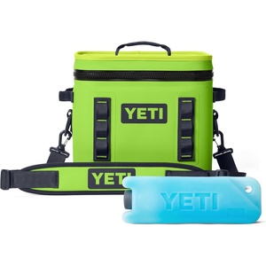 image:imageYETI Hopper Flip 12 Portable Cooler Venom with ICE Block Refreezable Reusable Cooler Ice Pack 1 lb